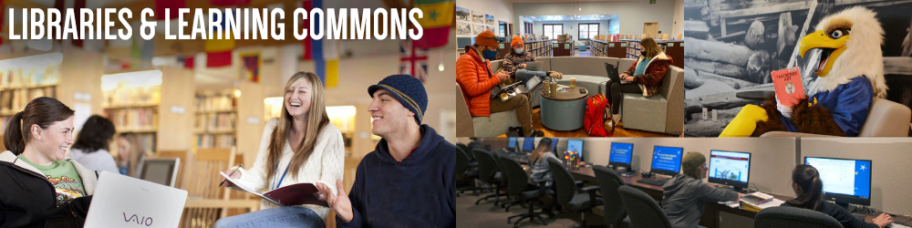 Students enjoying themselves in CMC libraries and learning commons.