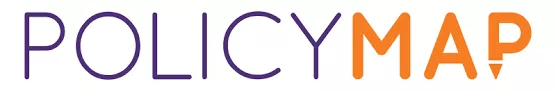 This image shows the Policy Map database logo