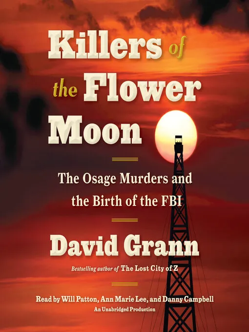 Killers of the Flower Moon Book Cover