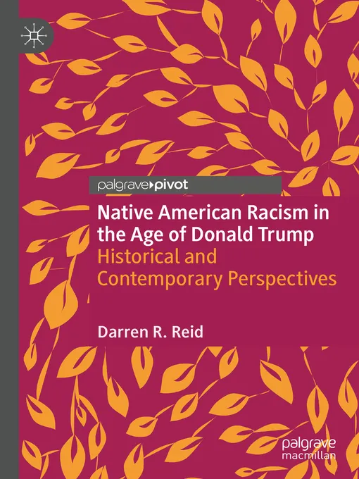 Native American Racism Book Cover